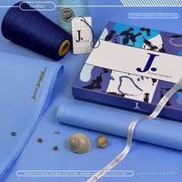 Styleloft.pk j. Silver Finished Hard Cotton Unstitched Suit for Men's 2 PIECE