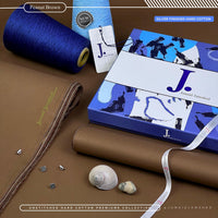 Styleloft.pk j. Silver Finished Hard Cotton Unstitched Suit for Men's 2 PIECE