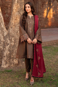 Styleloft.pk Jazmin Embroidered Dhanak Unstitched 3-Piece Suit - Winter Collection 3 PIECE