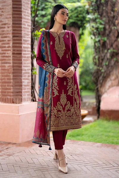 Styleloft.pk Jazmin Unstitched Embroidered Lawn 3Pc Suit-UW-0070 3 PIECE