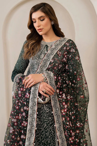Styleloft.pk Jazmin Wedding Formal Net Embroidered 3 Piece Suit 3 piece