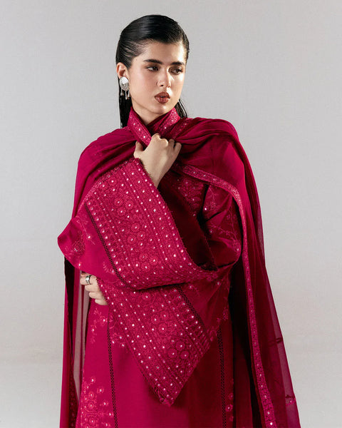 Styleloft.pk Jugnu - Heavy Embroidered Dhanak 3 Piece – Luxury Winter Wear 61021 3 piece