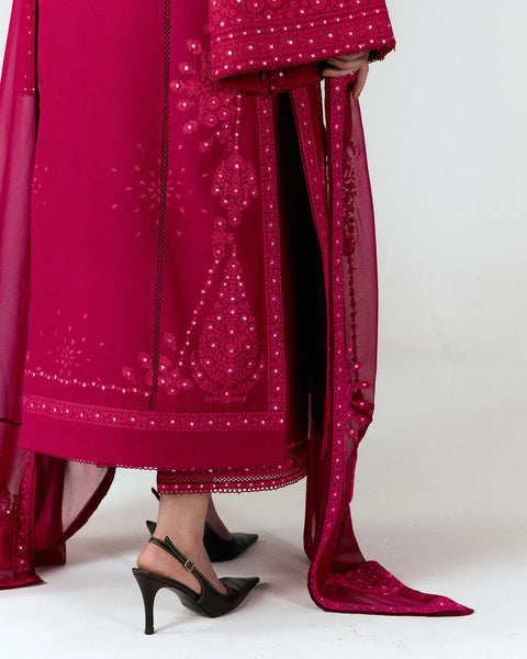 Styleloft.pk Jugnu - Heavy Embroidered Dhanak 3 Piece – Luxury Winter Wear 61021 3 piece