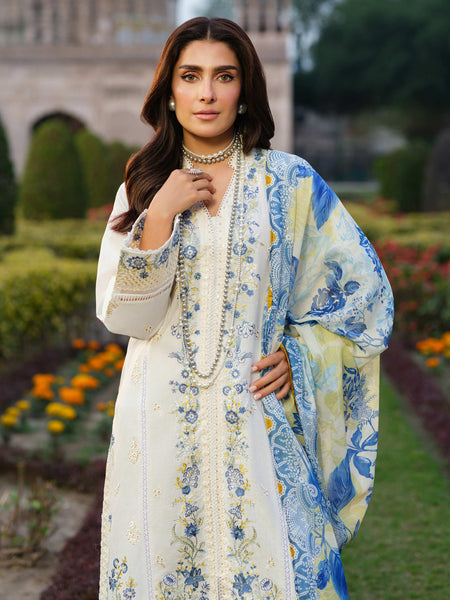 Styleloft.pk Limelight Embroidered Dhanak Unstitched Piece Suit - Winter Collection 3 piece