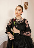 Styleloft.pk Luxury Black Net Maxi by Akbar Aslam – Embroidered Black Net Maxi 3 piece