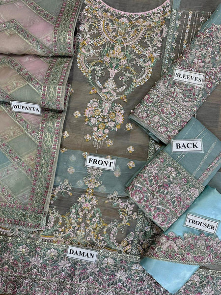 Styleloft.pk Luxury Organza Suit by Kanwal Malik – Festive Collection 3 piece