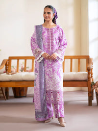 Styleloft.pk Mahnur Unstitched Digital Print 3PC Suit 3 PIECE