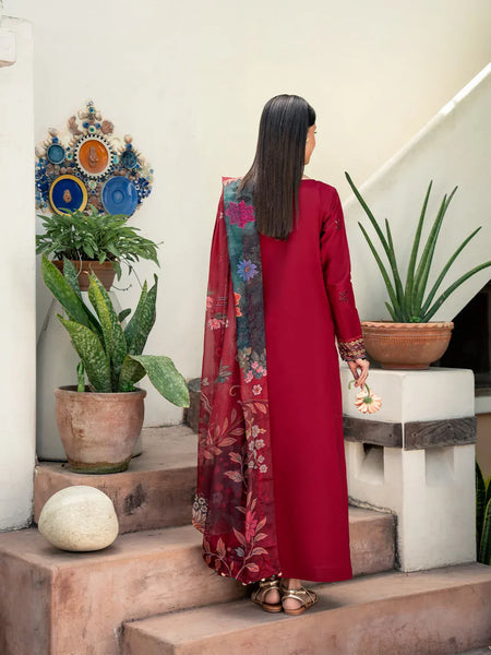 Styleloft.pk Mahrosh By Izel Unstitched Embroidered Lawn 3Pc Suit 3PC