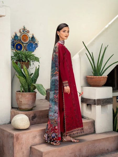 Styleloft.pk Mahrosh By Izel Unstitched Embroidered Lawn 3Pc Suit 3PC