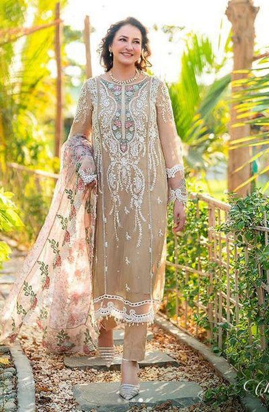 MARIA B CHIFFON HEAVILY EMBROIDERED DRESS 3 PIECE MARIA B CHIFFON HEAVILY EMBROIDERED DRESS 3 PIECE MARIA B CHIFFON HEAVILY EMBROIDERED DRESS 3 PIECE MARIA B CHIFFON HEAVILY EMBROIDERED DRESS 3 PIECE
