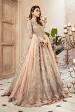 Styleloft.pk Maria B Couture Powder Pink Party Wear 3Piece Net Embroidered Dress 3 PIECE