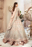 Styleloft.pk Maria B Couture Powder Pink Party Wear 3Piece Net Embroidered Dress 3 PIECE