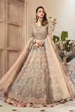 Styleloft.pk Maria B Couture Powder Pink Party Wear 3Piece Net Embroidered Dress 3 PIECE