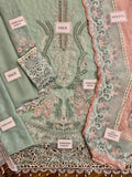 Styleloft.pk Maria B Embroidered Chiffon 3-Piece Suit – Luxury Unstitched Collection 3 piece