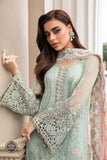 Styleloft.pk Maria B Embroidered Chiffon 3-Piece Suit – Luxury Unstitched Collection 3 piece