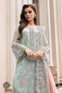 Styleloft.pk Maria B Embroidered Chiffon 3-Piece Suit – Luxury Unstitched Collection 3 piece