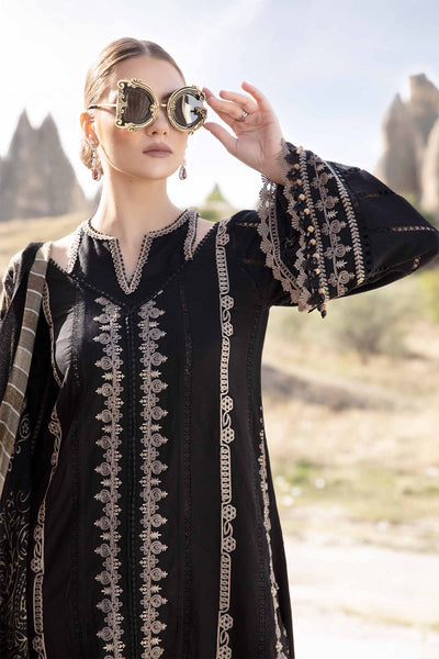 Styleloft.pk Maria B Embroidered Dhanak Unstitched 3-Piece Suit 3 PIECE