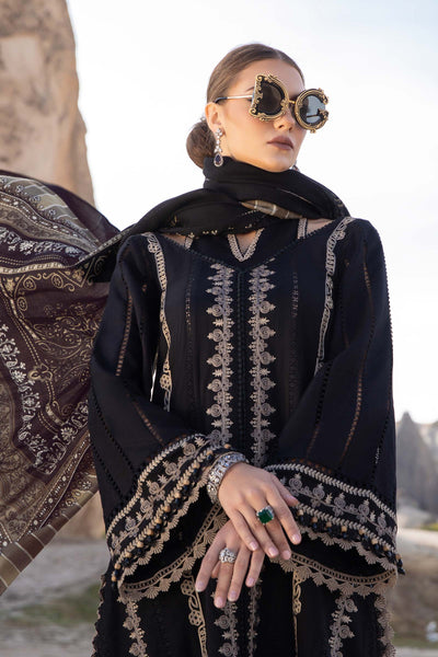 Styleloft.pk Maria B Embroidered Dhanak Unstitched 3-Piece Suit 3 PIECE