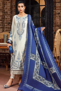 Styleloft.pk Maria B Embroidered Dhanak Unstitched 3-Piece Suit - Winter Collection 3 PIECE