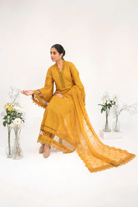 Styleloft.pk Maria B Embroidered Lawn Unstitched 3 Piece Suit LF-403-D - Spring / Summer Collection 3 PIECE