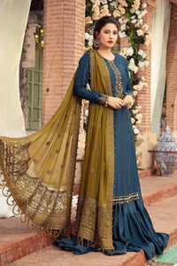 Styleloft.pk Maria B Embroidered Linen Unstitched 3 Piece Suit 3 PIECE
