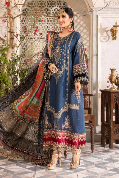 Styleloft.pk Maria B Signature Collection – Embroidered Chiffon Dress 3 piece