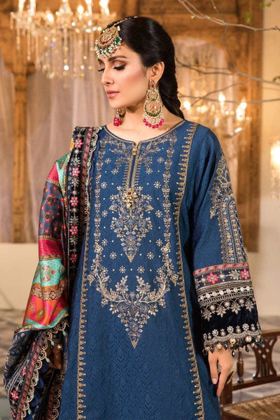 Styleloft.pk Maria B Signature Collection – Embroidered Chiffon Dress 3 piece