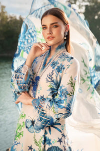 Styleloft.pk Maria B Unstitched Digital Printed 3-Piece Suit – Elegant Designer Wear 3 PIECE