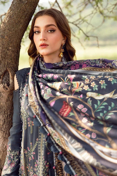 Styleloft.pk Maria B Unstitched Heavy Embroidered Lawn 3Pc Suit 3 PIECE