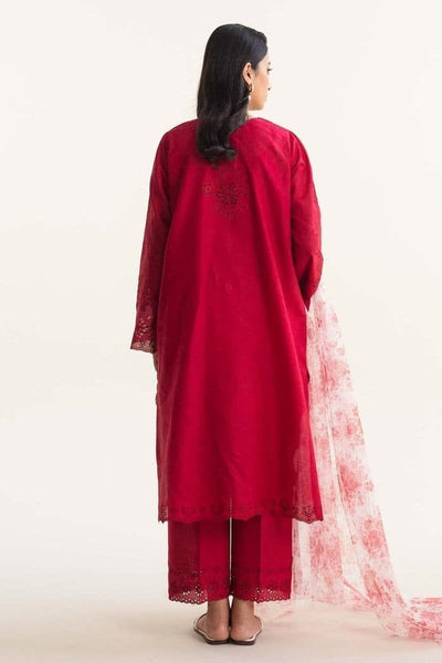Styleloft.pk Maria B Unstitched Heavy Embroidered Lawn 3Pc Suit 3 PIECE