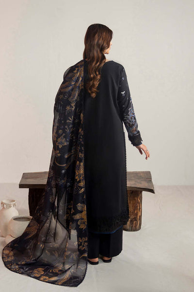Styleloft.pk Neeshay Embroidered Dhanak Unstitched 3-Piece Suit - Chic & Cozy Winter 3-Piece Outfit 3 PIECE