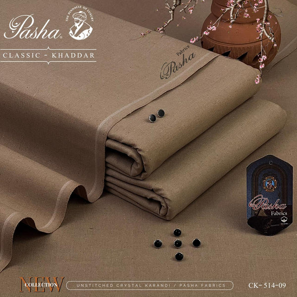 Styleloft.pk Pasha Classic Khaddar Unstitched Suit for Men's 2 PIECE