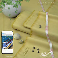 Styleloft.pk Pasha Soft Cotton Unstitched Suit for Men's 2 PIECE