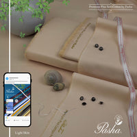 Styleloft.pk Pasha Soft Cotton Unstitched Suit for Men's 2 PIECE