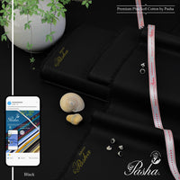 Styleloft.pk Pasha Soft Cotton Unstitched Suit for Men's 2 PIECE