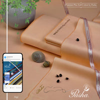 Styleloft.pk Pasha Soft Cotton Unstitched Suit for Men's 2 PIECE