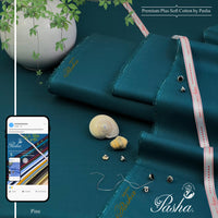 Styleloft.pk Pasha Soft Cotton Unstitched Suit for Men's 2 PIECE