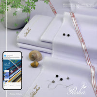 Styleloft.pk Pasha Soft Cotton Unstitched Suit for Men's 2 PIECE