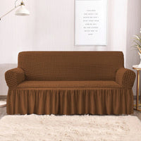Styleloft.pk Persian Sofa Cover - Copper Brown sofa cover