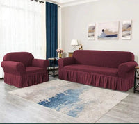 Styleloft.pk Persian Sofa Cover - Maroon sofa cover