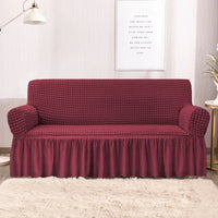 Styleloft.pk Persian Sofa Cover - Maroon sofa cover