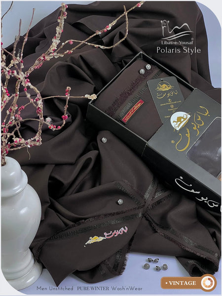 Styleloft.pk Polaris Style by Libas-e-Yousuf Wash n Wear Unstitched Suit for Men's 2 PIECE