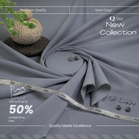 Styleloft.pk Q Star Wash n Wear Unstitched Suit for Men's 2 PIECE