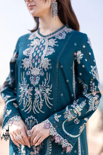Styleloft.pk QalamKar Embroidered Dhanak Suit Unstitched 3 Piece - Winter Classic 3 PIECE
