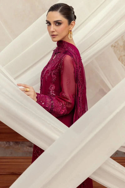 Styleloft.pk Qalamkar Unstitched Embroidered Luxury Chiffon 3 Piece 3 piece