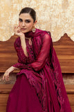 Styleloft.pk Qalamkar Unstitched Embroidered Luxury Chiffon 3 Piece 3 piece
