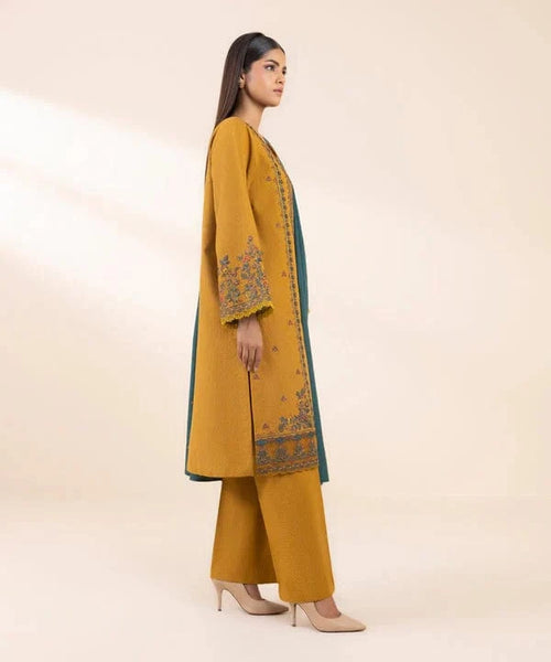 Styleloft.pk Sapphire Embroidered Dhanak Unstitched 3-Piece Suit-Winter ollection 3 PIECE