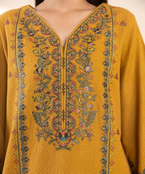 Styleloft.pk Sapphire Embroidered Dhanak Unstitched 3-Piece Suit-Winter ollection 3 PIECE