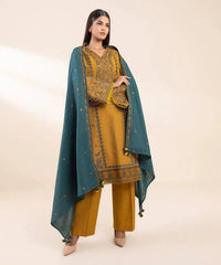 Styleloft.pk Sapphire Embroidered Dhanak Unstitched 3-Piece Suit-Winter ollection 3 PIECE