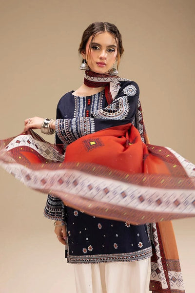 Styleloft.pk Sapphire Unstitched 3-Piece Suit for Women-Comfortable & Stylish 3 PIECE